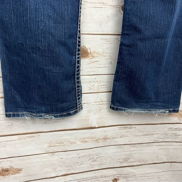 BKE Bootcut Wendi Y2K Stitched Denim Jeans - Picture 6 of 7